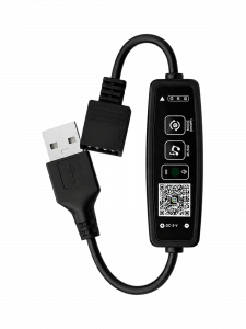 Огонек OG-LDL42 LED контроллер USB 5В (Bluetooth, RGB, 4PIN)